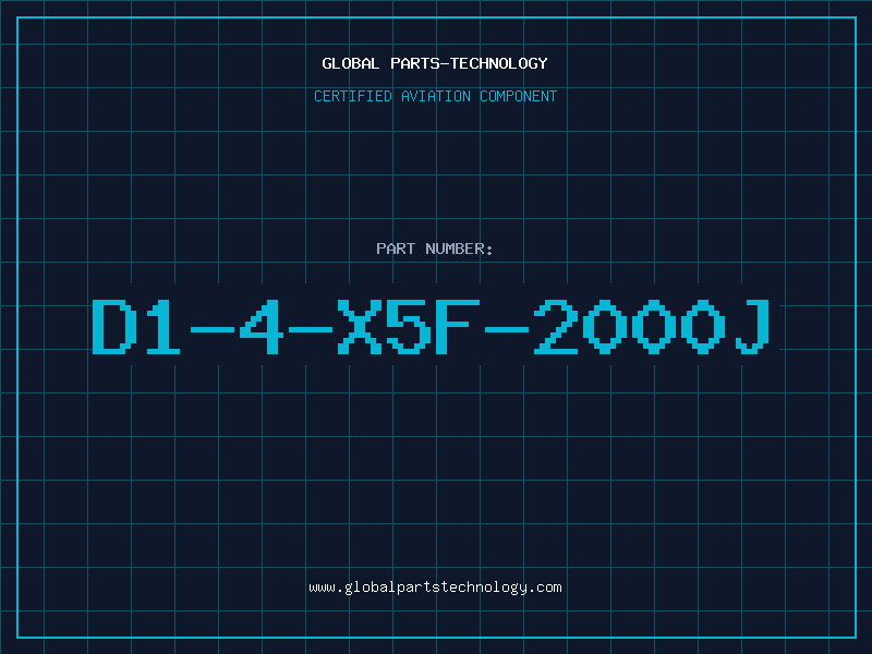 Aviation Part D1-4-X5F-2000J