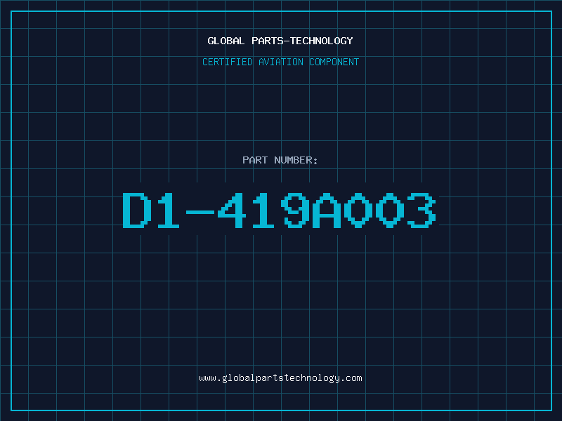 Aviation Part D1-419A003