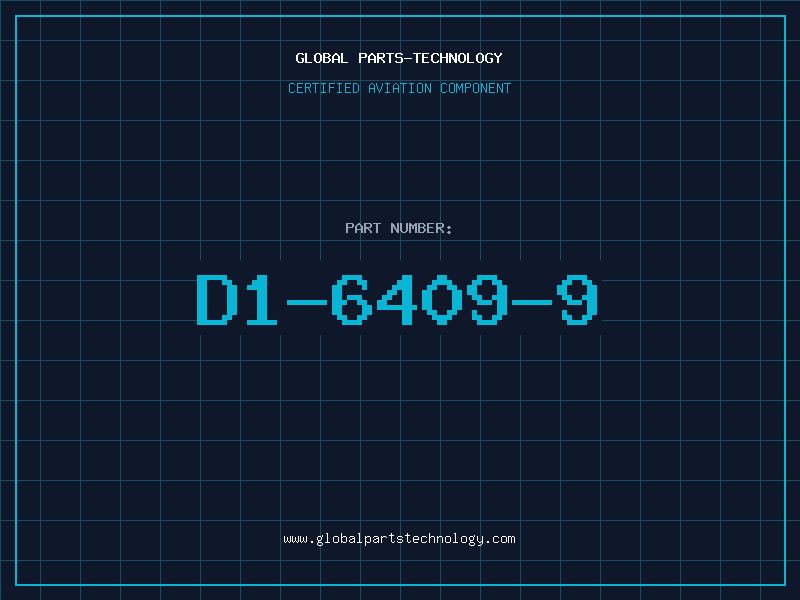 Aviation Part D1-6409-9