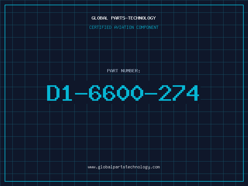 Aviation Part D1-6600-274