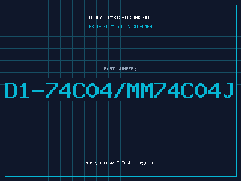 Aviation Part D1-74C04/MM74C04J