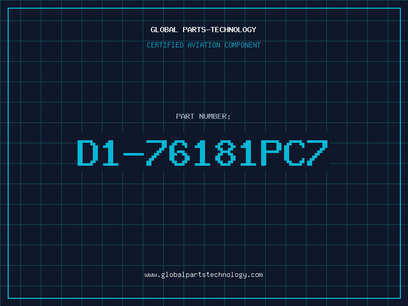 Aviation Part D1-76181PC7