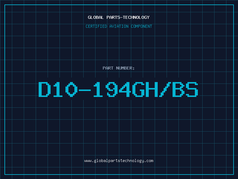 Aviation Part D10-194GH/BS