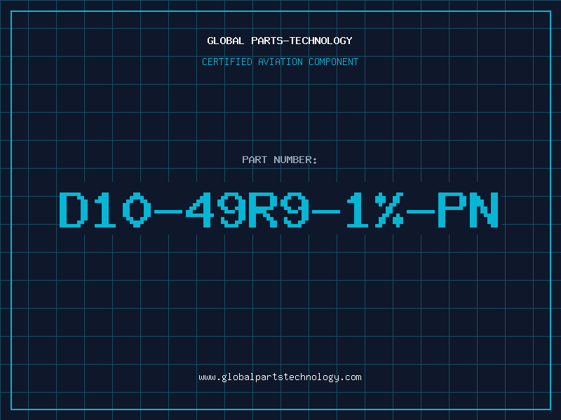 Aviation Part D10-49R9-1%-PN