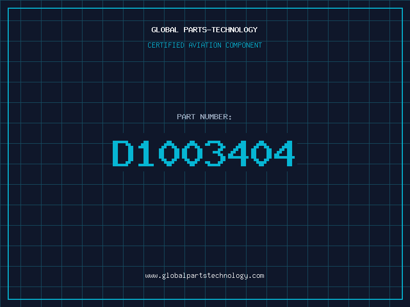 Aviation Part D1003404