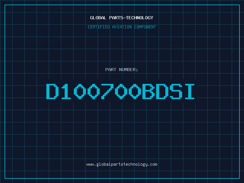 Aviation Part D100700BDSI