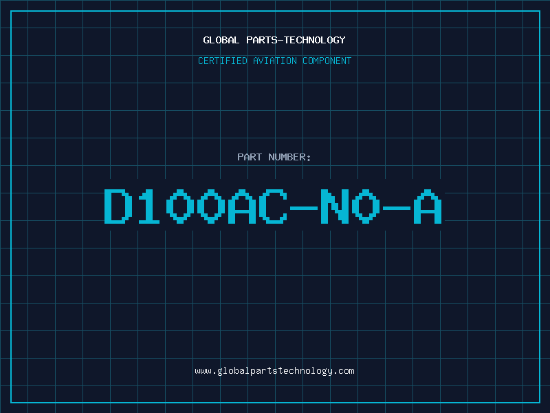 Aviation Part D100AC-N0-A