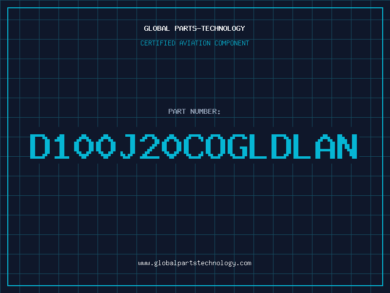 Aviation Part D100J20COGLDLAN