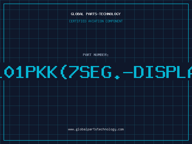 Aviation Part D101PKK(7Seg.-Display