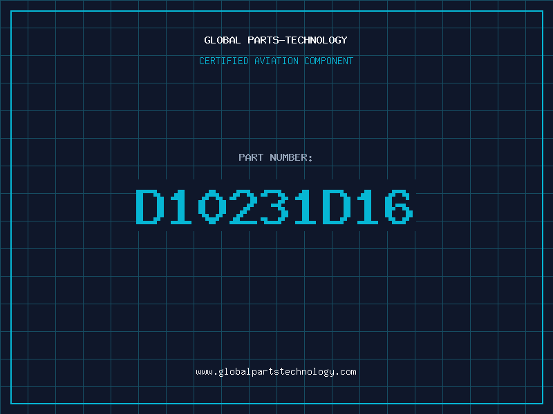 Aviation Part D10231D16