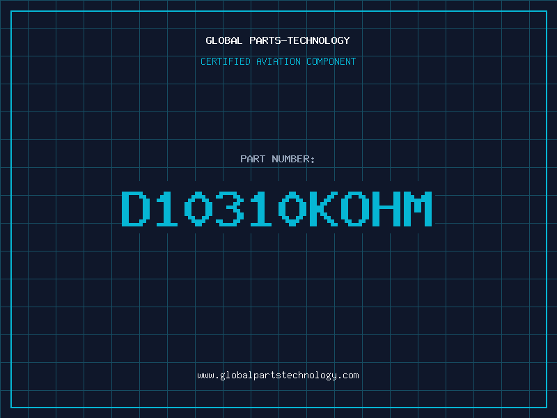 Aviation Part D10310KOhm