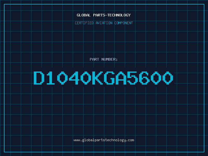 Aviation Part D1040KGA5600