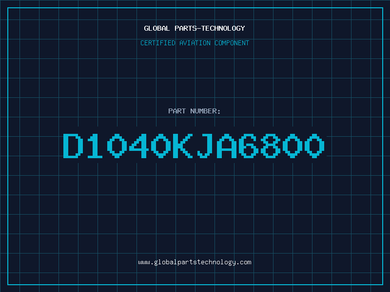 Aviation Part D1040KJA6800