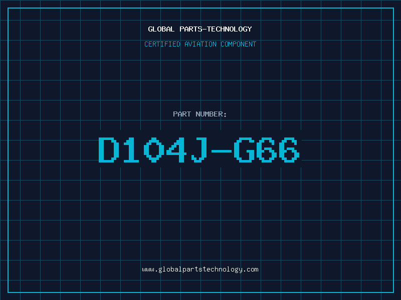 Aviation Part D104J-G66