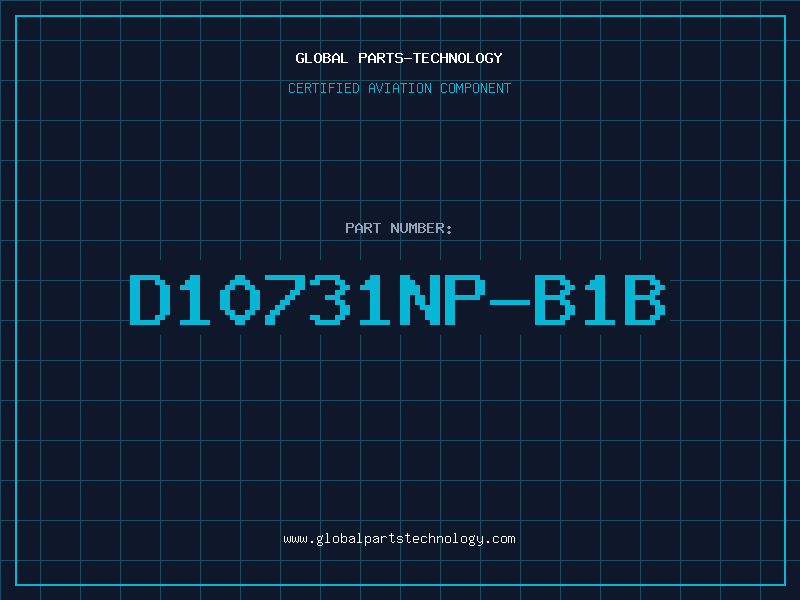 Aviation Part D10731NP-B1B