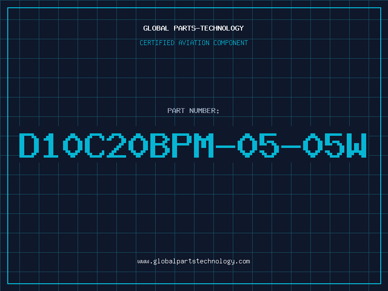 Aviation Part D10C20BPM-05-05W