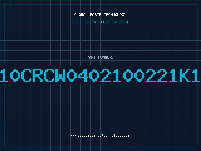 Aviation Part D10CRCW0402100221K1E