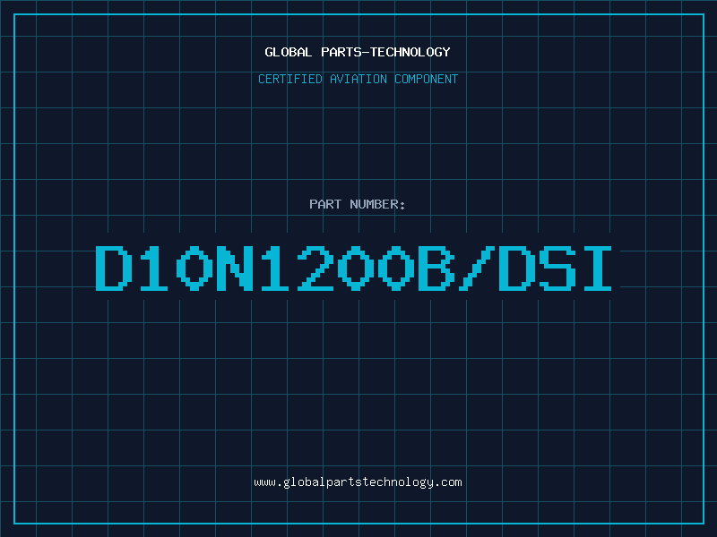 Aviation Part D10N1200B/DSI