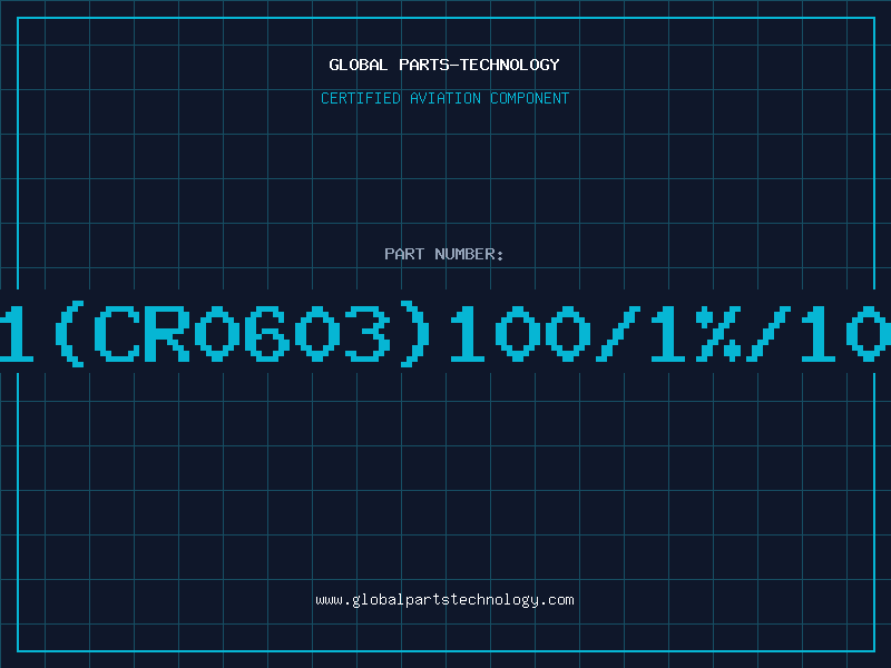Aviation Part D11(CR0603)100/1%/10K7