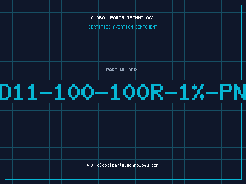 Aviation Part D11-100-100R-1%-PN