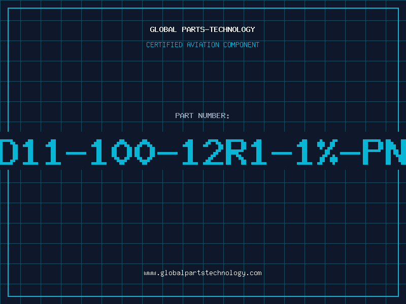 Aviation Part D11-100-12R1-1%-PN