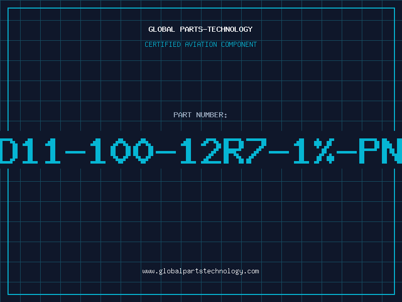 Aviation Part D11-100-12R7-1%-PN