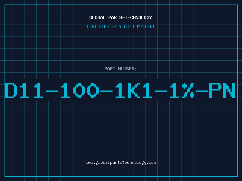 Aviation Part D11-100-1K1-1%-PN