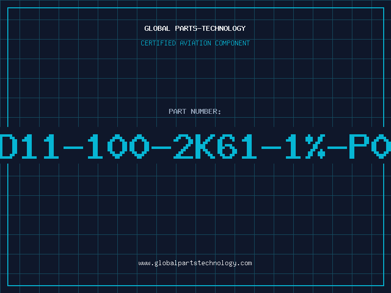 Aviation Part D11-100-2K61-1%-P0