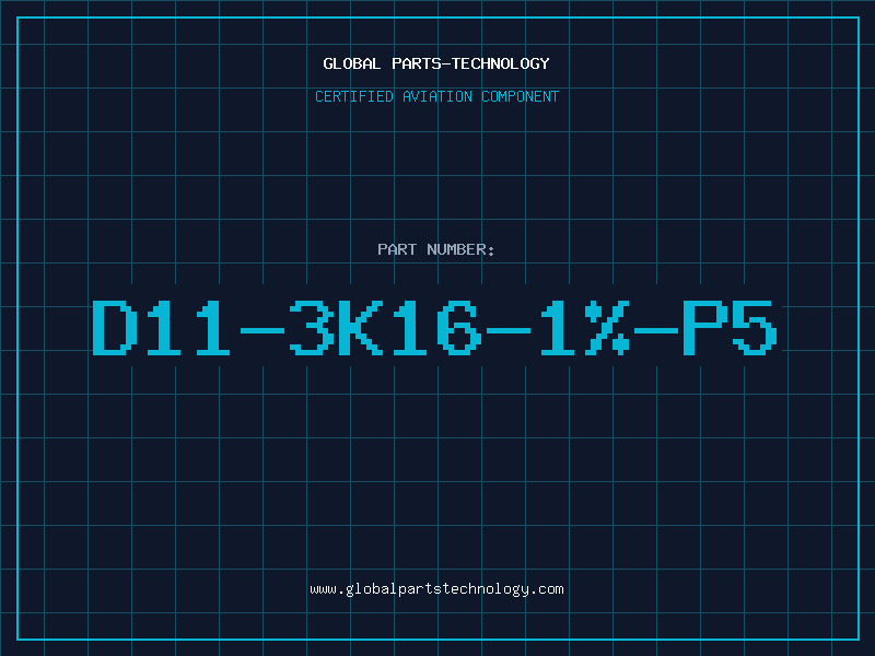 Aviation Part D11-3K16-1%-P5
