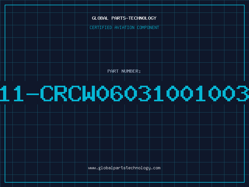 Aviation Part D11-CRCW060310010031