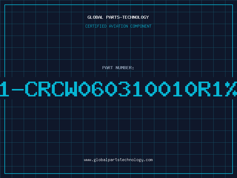 Aviation Part D11-CRCW060310010R1%P5