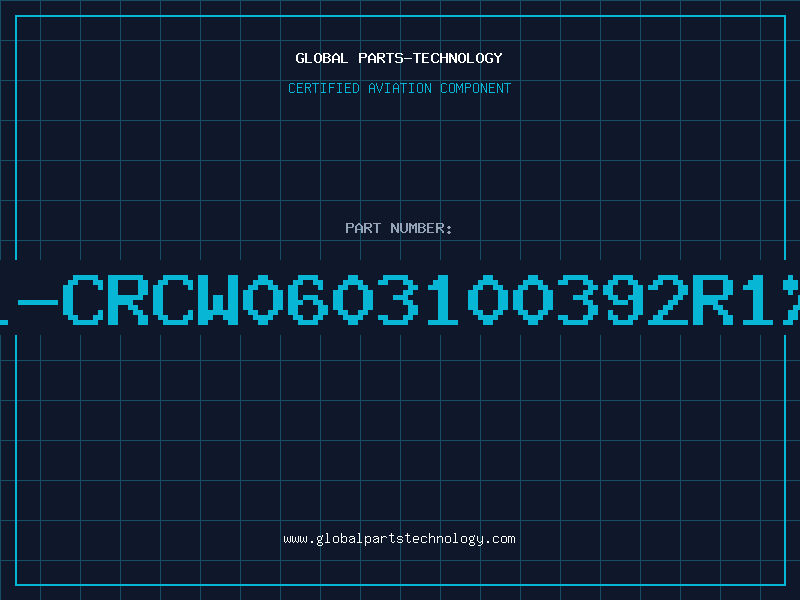 Aviation Part D11-CRCW0603100392R1%P5