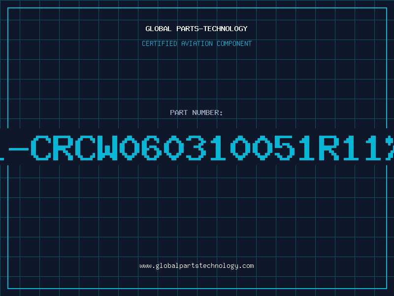 Aviation Part D11-CRCW060310051R11%P5