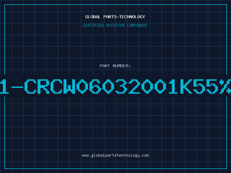 Aviation Part D11-CRCW06032001K55%P5