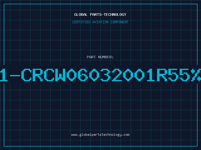Aviation Part D11-CRCW06032001R55%P5