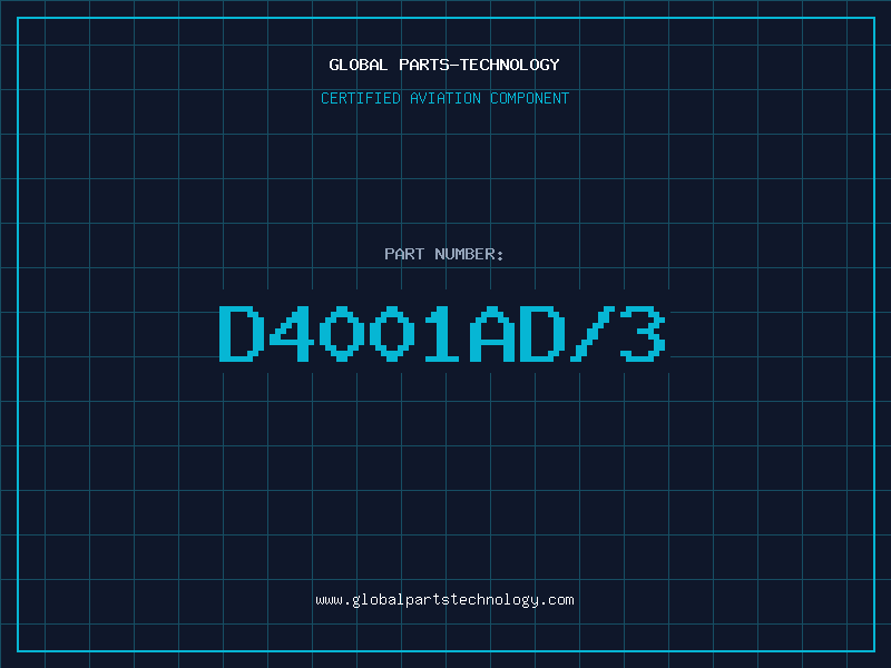 Aviation Part D4001AD/3