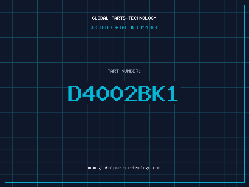 Aviation Part D4002BK1