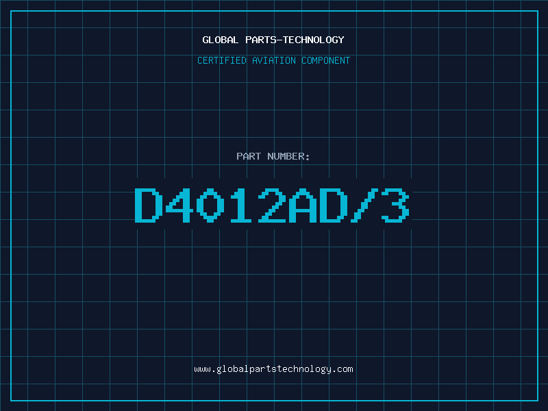 Aviation Part D4012AD/3