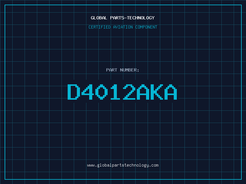 Aviation Part D4012AKA