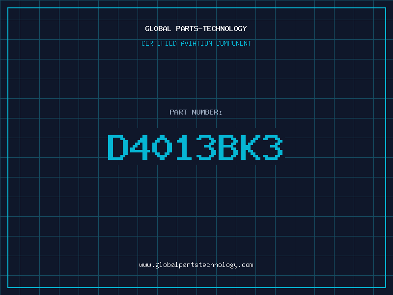 Aviation Part D4013BK3