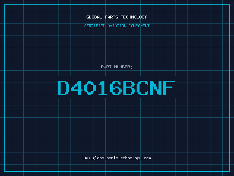Aviation Part D4016BCNF