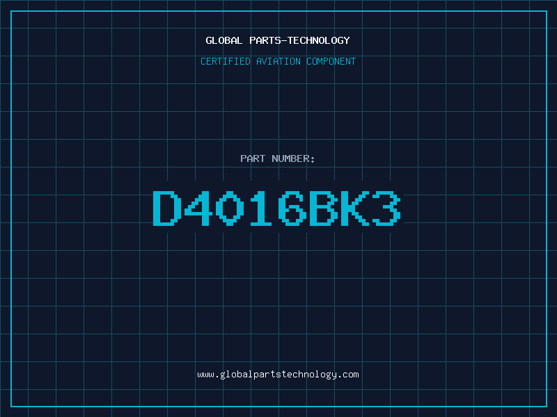 Aviation Part D4016BK3