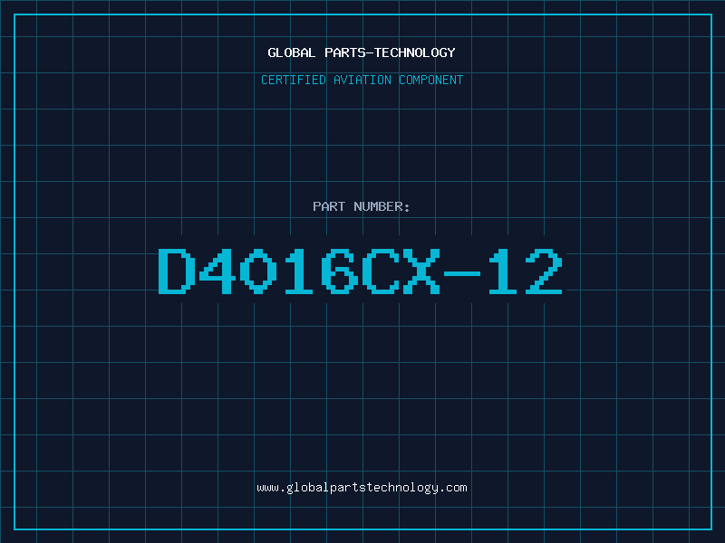 Aviation Part D4016CX-12