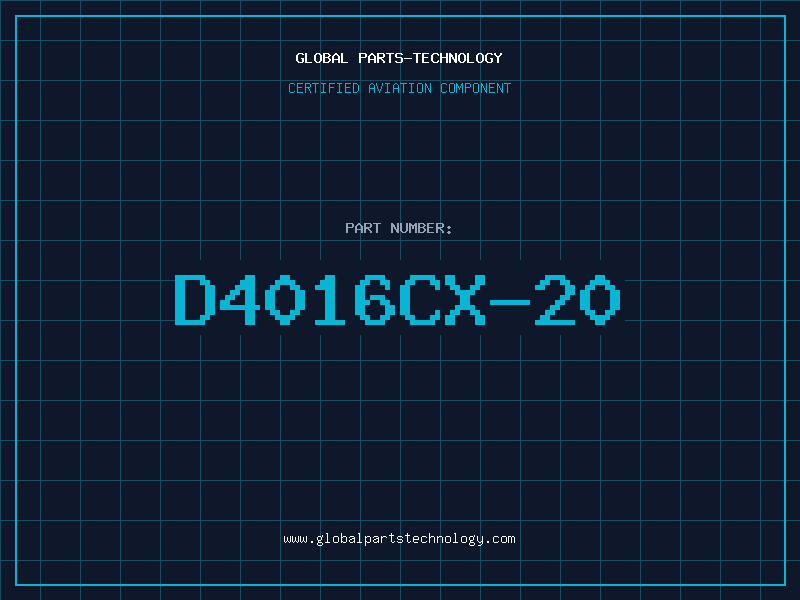Aviation Part D4016CX-20