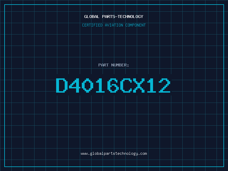 Aviation Part D4016CX12