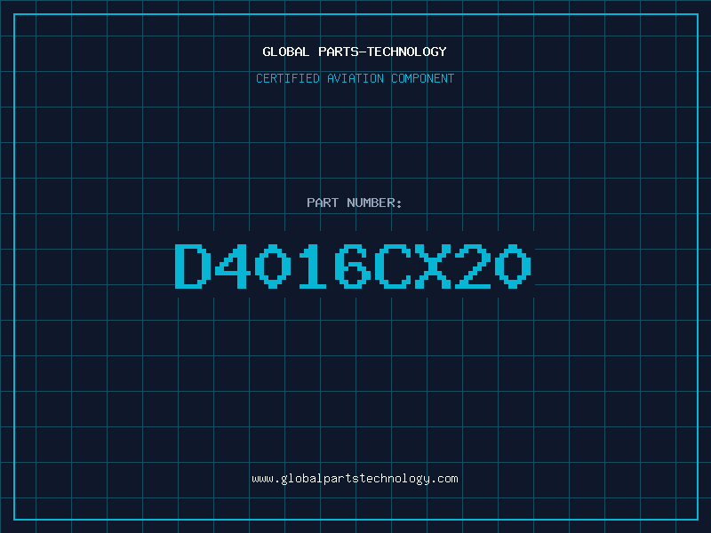 Aviation Part D4016CX20
