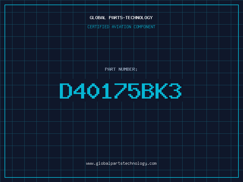 Aviation Part D40175BK3
