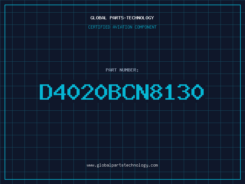 Aviation Part D4020BCN8130