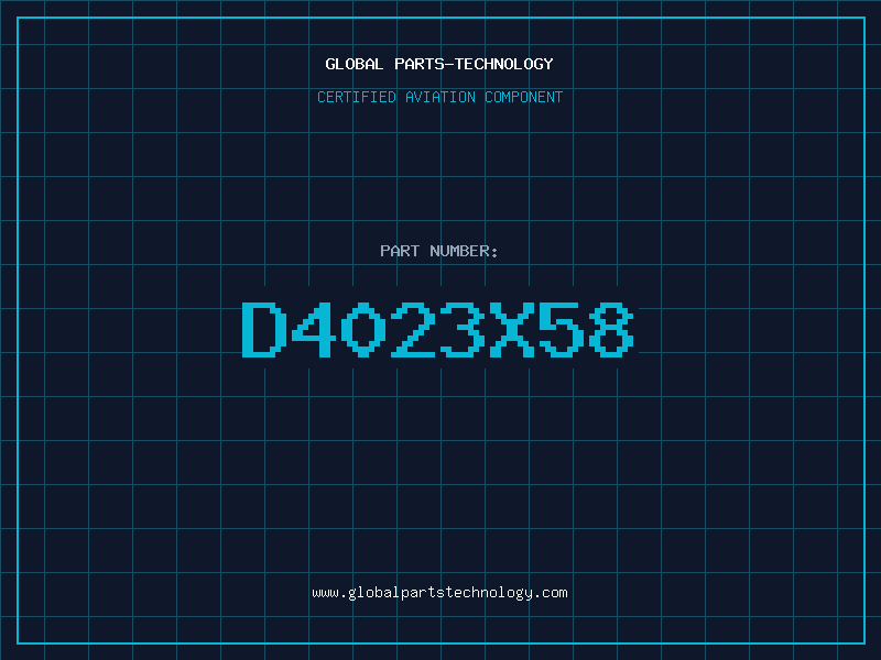 Aviation Part D4023X58