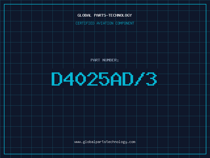 Aviation Part D4025AD/3